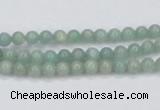 CAM400 15.5 inches 4mm round natural russian amazonite beads wholesale