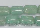 CAM406 15.5 inches 13*18mm rectangle natural russian amazonite beads