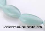 CAM50 flat teardrop natural amazonite 13*22mm beads Wholesale