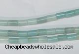 CAM605 15.5 inches 4*7mm column Chinese amazonite gemstone beads