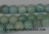 CAM616 15.5 inches 6mm round Chinese amazonite gemstone beads