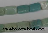 CAM629 15.5 inches 10*14mm rectangle Chinese amazonite gemstone beads