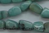 CAM658 15.5 inches 10*14mm nuggets amazonite gemstone beads