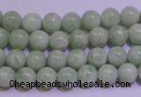 CAM752 15.5 inches 8mm round natural amazonite gemstone beads