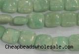 CAM850 15.5 inches 12*12mm square natural Russian amazonite beads