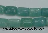 CAM932 15.5 inches 10*14mm rectangle amazonite gemstone beads