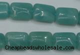 CAM933 15.5 inches 12*16mm rectangle amazonite gemstone beads