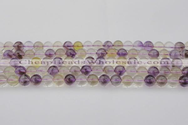 CAN168 15.5 inches 10mm round natural ametrine beads wholesale