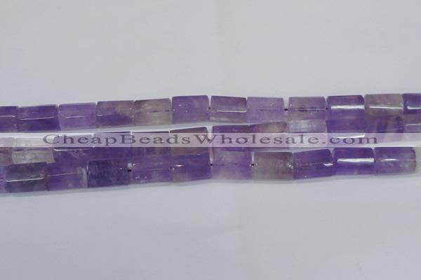 CAN182 15.5 inches 13*18mm faceted tube natural ametrine beads