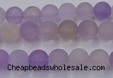 CAN201 15.5 inches 6mm round matte ametrine beads wholesale