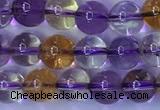 CAN220 15.5 inches 6mm round ametrine gemstone beads wholesale