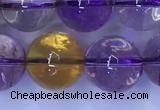 CAN223 15.5 inches 12mm round ametrine gemstone beads wholesale