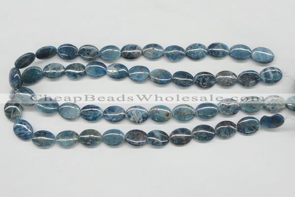 CAP09 15.5 inches 12*16mm oval apatite gemstone beads wholesale