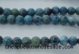 CAP301 15.5 inches 6mm round natural apatite gemstone beads