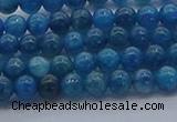 CAP360 15.5 inches 4mm round apatite gemstone beads wholesale