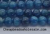 CAP361 15.5 inches 6mm round apatite gemstone beads wholesale