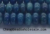 CAP370 15.5 inches 5*8mm rondelle apatite gemstone beads