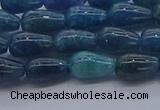 CAP375 15.5 inches 6*10mm teardrop apatite gemstone beads