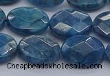 CAP391 15.5 inches 12*16mm faceted oval apatite gemstone beads