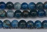 CAP411 15.5 inches 6mm round apatite gemstone beads wholesale