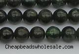 CAP511 15.5 inches 6mm round green apatite gemstone beads