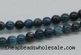 CAP52 15.5 inches 6mm round dyed apatite gemstone beads wholesale