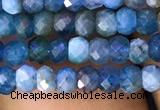 CAP615 15.5 inches 2*3mm faceted rondelle apatite gemstone beads