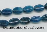 CAP62 15.5 inches 8*12mm oval dyed apatite gemstone beads wholesale