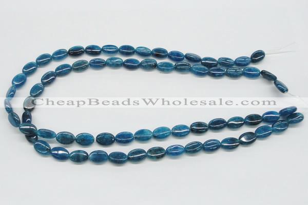 CAP62 15.5 inches 8*12mm oval dyed apatite gemstone beads wholesale