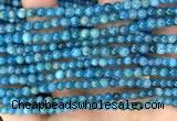 CAP650 15.5 inches 4mm round natural apatite beads wholesale