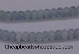 CAQ136 15.5 inches 3*4mm rondelle natural aquamarine beads