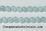 CAQ200 15.5 inches 6mm round natural aquamarine beads wholesale