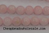 CAQ484 15.5 inches 12mm round natural pink aquamarine beads