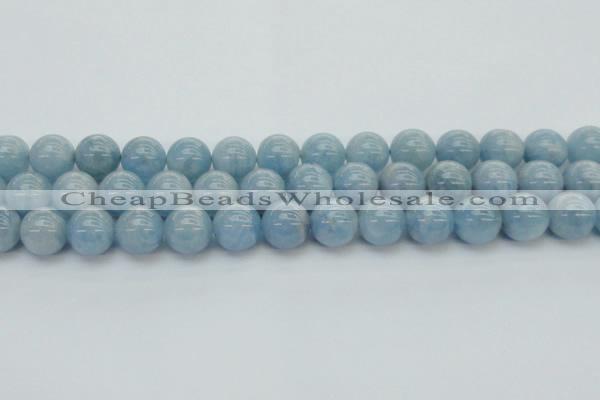 CAQ521 15.5 inches 10mm round AA grade natural aquamarine beads