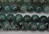 CAQ601 15.5 inches 6mm round aquamarine gemstone beads