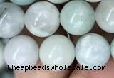 CAQ843 15.5 inches 10mm round aquamarine beads wholesale