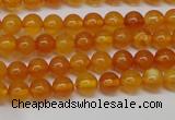 CAR102 15.5 inches 5mm round natural amber beads