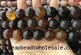 CAR225 15.5 inches 17mm round natural amber beads wholesale