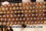 CAR238 15.5 inches 6mm - 7mm round natural amber beads wholesale