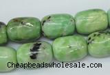 CAU208 15.5 inches 12*16mm drum Australia chrysoprase beads