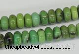 CAU27 15.5 inches 5*10mm rondelle australia chrysoprase beads wholesale