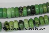 CAU28 15.5 inches 5*12mm rondelle australia chrysoprase beads wholesale