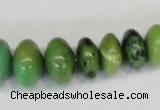 CAU30 Multi-size rondelle australia chrysoprase beads wholesale