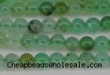 CAU350 15.5 inches 4mm round Australia chrysoprase beads