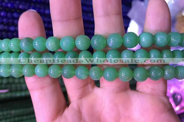 CAU374 15.5 inches 8mm round Australia chrysoprase beads