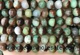 CAU455 15.5 inches 10mm - 11mm round Australia chrysoprase beads