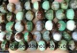 CAU458 15.5 inches 13mm - 14mm round Australia chrysoprase beads