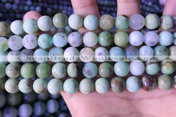 CAU467 15.5 inches 9mm round Australia chrysoprase beads