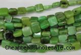 CAU50 15.5 inches 6*6mm square Australia chrysoprase beads wholesale