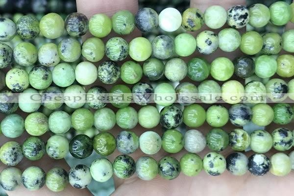 CAU530 15.5 inches 6mm round Chinese chrysoprase beads wholesale